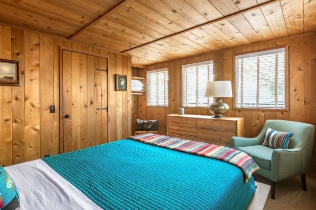 Salal Bluff Oceanfront Cottage Master Bedroom
